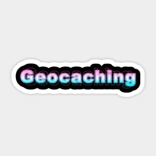 Geocaching Sticker